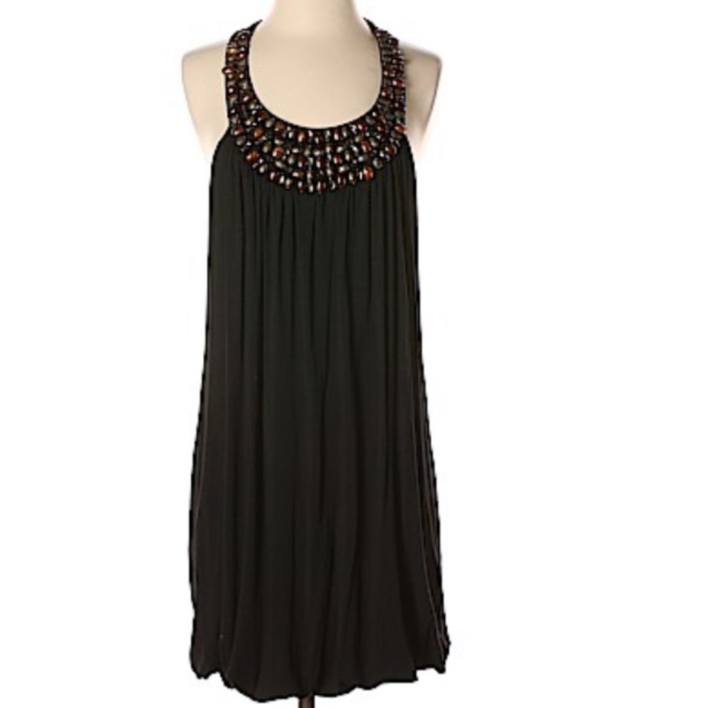 Scarlet Skye Beaded Black dress